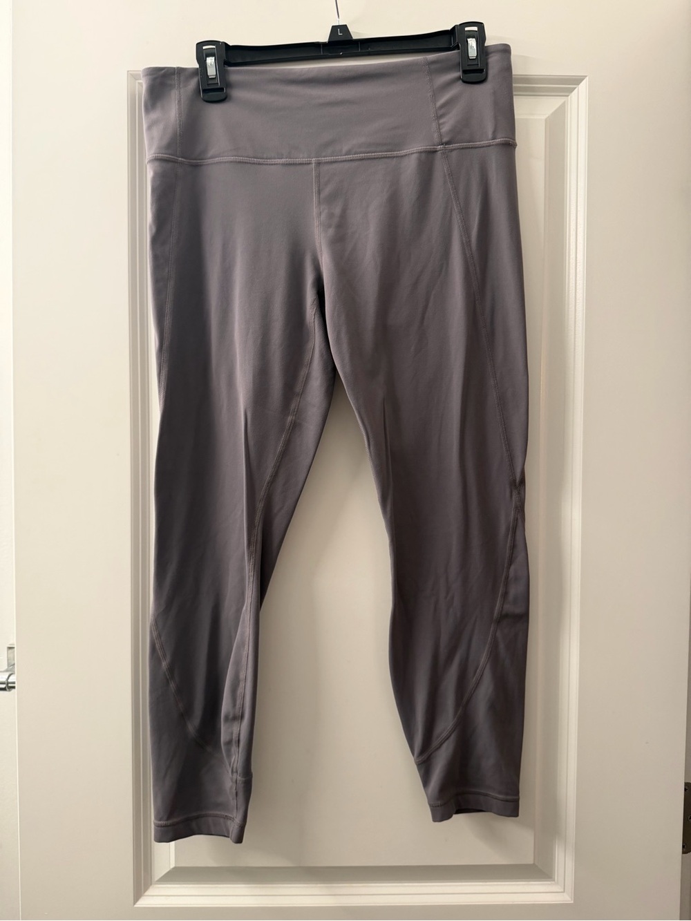 Athleta Gray High-Rise Performance Leggings